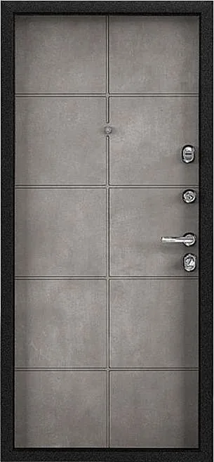 Входная дверь Titan-10 (Порошковое напыление / МДФ Филенчатый) - внутренняя сторона