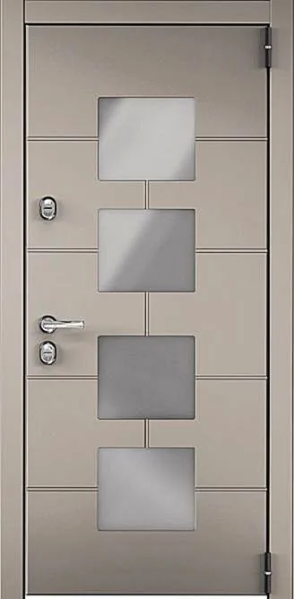 Входная дверь Zentaur-20 (Порошковое напыление / МДФ ПВХ) - внешняя сторона